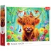 Škotska krava 1000-delni puzzle - Trefl