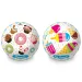 Sladoled in krofi BioBall gumijasta žoga premera 23cm