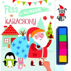Pobarvaj s prstom barvanka - Božič