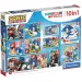 Sonic ježek 10 v 1 supercolor puzzle - Clementoni slika 1