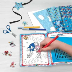 Sonic Kreativni barvni set v torbi – Lisciani slika 4