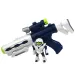 Space Weapon: Projektorska vesoljska pištola s figurico robota, svetlobnimi in zvočnimi učinki 49cm