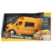 Special Car: Rumeni ekspresni kurirski avtomobil z lučmi in zvoki, s funkcijo na vztrajnik 24 cm