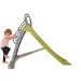 Speed tobogan z varnostnim ograjo v limonasti barvi 170cm slika 1