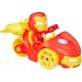 Spider-Man: Pók és njegovi čudoviti prijatelji - Iron Man akcijska figura z vozilom - Hasbro slika 2