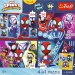 Spidey in prijatelji - 4 x 88 delni Premium Plus Kids puzzle - Trefl slika 2