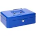 Spirit: Blagajna modre barve z 2 ključema CB190 300x240x88mm
