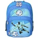 Spirit: Ergonomska šolska torba, nahrbtnik modre barve Nogomet