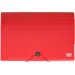 Spirit: Mapa za dokumente A4 z 12 predelki rdeča