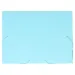 Spirit: Pastelno modra mapa z gumo A4 debeline 30mm