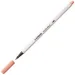 Stabilo: Pen 68 brush Flomaster s čopič konico breskove barve