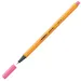 Stabilo: Point 88 Tanki flomaster 0,4mm v medlo roza barvi