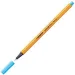 Stabilo: Point 88 Tanki flomaster 0,4mm v neon modri barvi