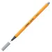 Stabilo: Point 88 Tanki flomaster srednje sive barve 0,4mm