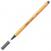 Stabilo: Point 88 Tanki flomaster temno sive barve 0,4mm