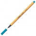 Stabilo: Point 88 Turkizno modri tanki flomaster 0,4mm