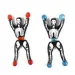 Sticky Man: Okostnežna figura 2kosni set slika 2