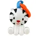 Sun Baby: Veseli beli tiger BPA brez baby ropotuljica slika 2