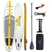 SUP komplet SP-320 Stand Up Paddle sivo-oranžne barve 320 cm - Spartan