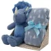 SweetDreams: Odeja in plišasti triceratops v modri barvi slika 2