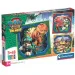 Paw Patrol Film o Dinosavrih 3x48 kosov Supercolor puzzle - Clementoni