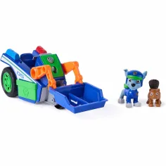 Paw Patrol: Iskanje in reševanje potegni Rocky vozilo s figurico - Spin Master slika 3