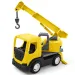 Tech Truck Tovornjak z žerjavom v škatli 26cm - Wader