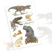 Tetovaže z nalepkami TyToo: Dinozaver T-rex