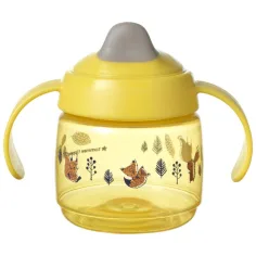 Tommee Tippee: Superstar Pijanka rumene barve 190ml (4 mesece+) slika 2