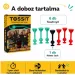 Tossit Starter Pack rdeča-turkizna silikonska prilepljena tarča družabna igra slika 2