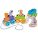 Vlečni leseni vlak z živalmi s kmetije - Melissa &amp; Doug