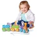 Vlečni leseni vlak z živalmi s kmetije - Melissa &amp; Doug