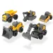 Volvo mini gradbena vozila 5-delni set - Dickie Toys slika 2