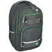Zaobljena šolska torba, nahrbtnik Spirit: Campus siva in zelena 46 x 33 x 22 cm