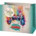 Zelena trava Gamer vzor premium srednja darilna torba 18x10x23cm