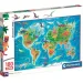 Zemljevid dinozavrov 180-delni Super puzzle - Clementoni