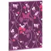 Zvezek A4 s točkovno mrežo Ars Una: Bloom Papillon, z dodatnimi sponkami