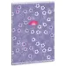 Zvezek A4 s točkovno mrežo Ars Una: Cvetni vzorec Fan, z dodatnimi sponkami
